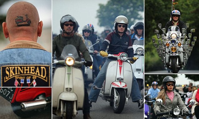 Vespa, Ribuan Penggemarnya Berkumpul di Festival Terbesar di Dunia